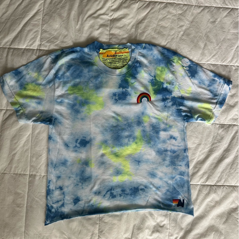 Aviator Nation Tie Dye T-shirt- women’s size small